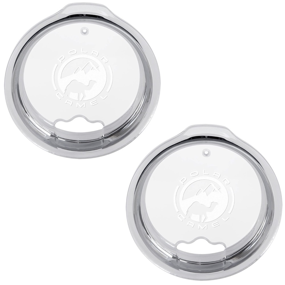 2-pack - 40oz Polar Camel Replacement Tumbler Lid 40 oz ounce - Straw Hole - NEW